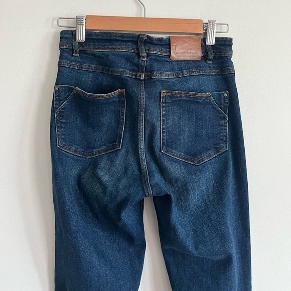 Zara Z1975 Whiskered Skinny High Rise Jeans - Picture 2 of 10